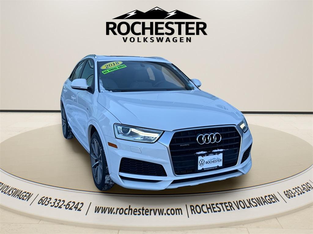 used 2018 Audi Q3 car, priced at $11,777