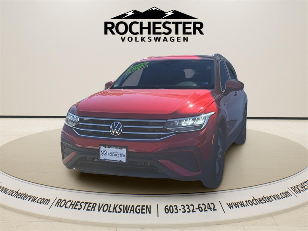 used 2022 Volkswagen Tiguan car, priced at $20,998
