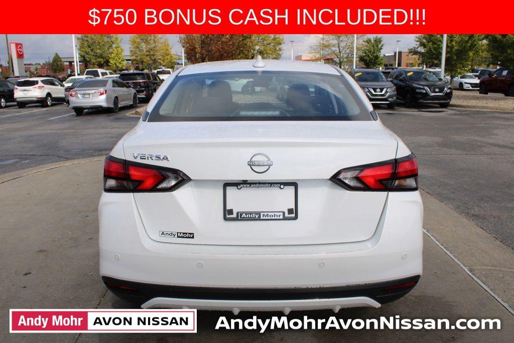 new 2025 Nissan Versa car, priced at $19,348