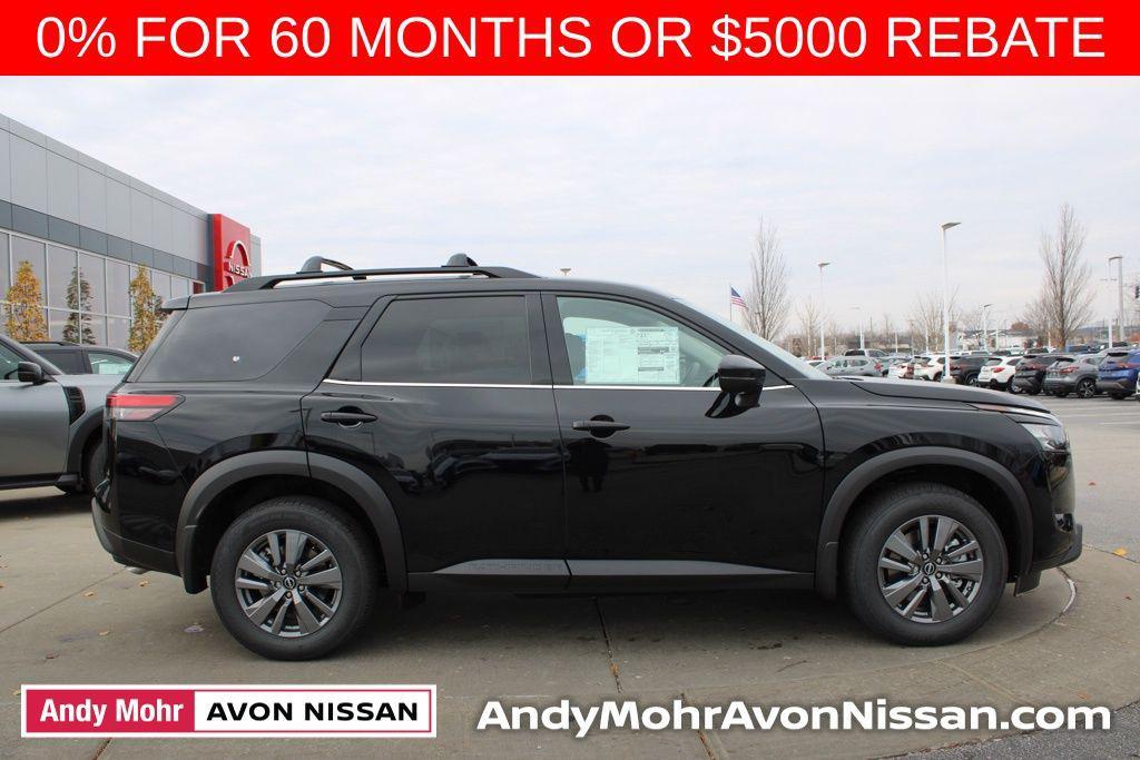 new 2025 Nissan Pathfinder car, priced at $35,056