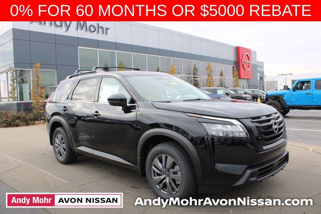 new 2025 Nissan Pathfinder car, priced at $35,056