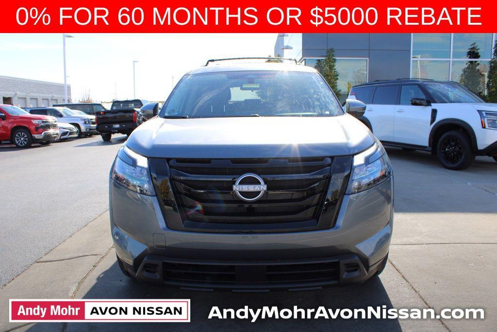 new 2025 Nissan Pathfinder car, priced at $35,056