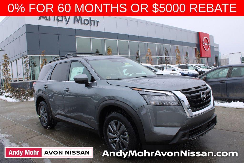 new 2025 Nissan Pathfinder car, priced at $34,432
