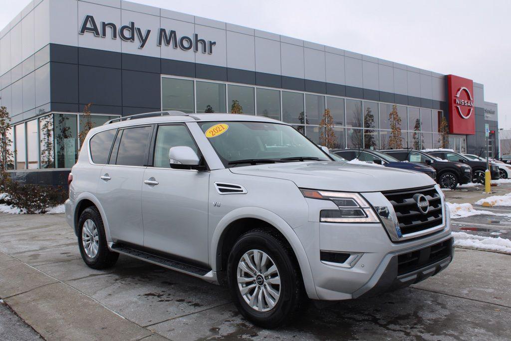 used 2021 Nissan Armada car, priced at $24,000