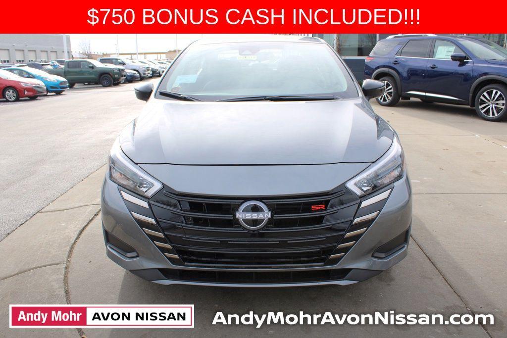 new 2025 Nissan Versa car, priced at $22,550