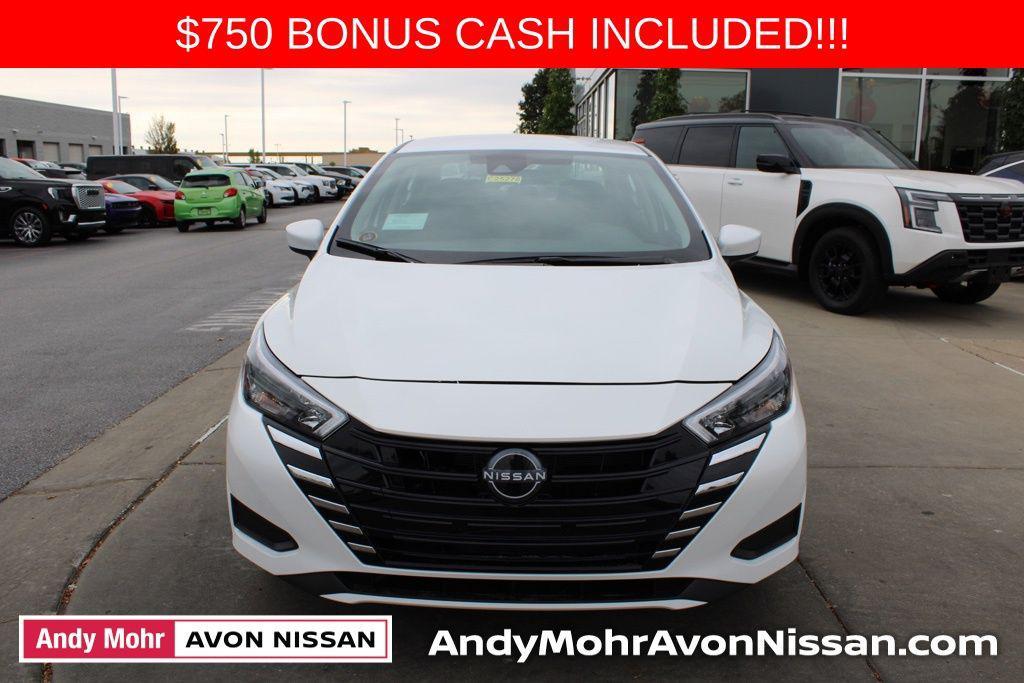 new 2025 Nissan Versa car, priced at $19,550
