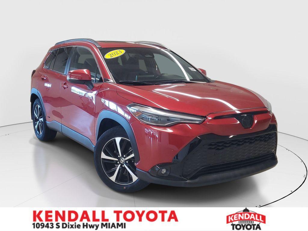 used 2023 Toyota Corolla Cross Hybrid car, priced at $27,991