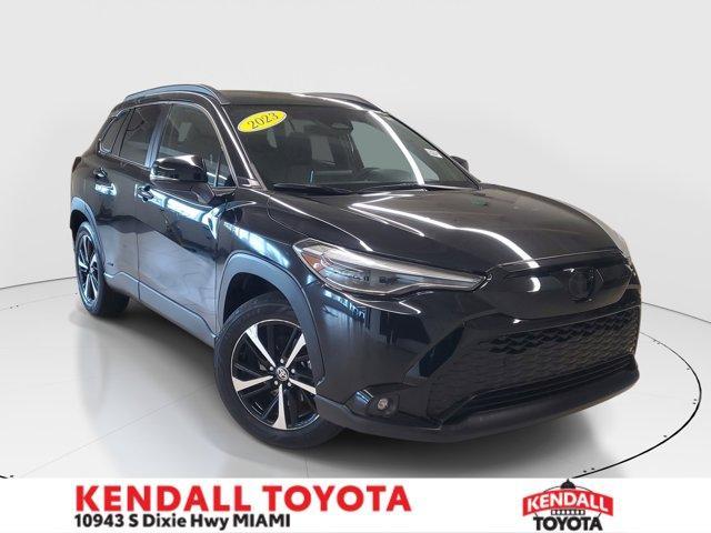 used 2023 Toyota Corolla Cross Hybrid car, priced at $27,991