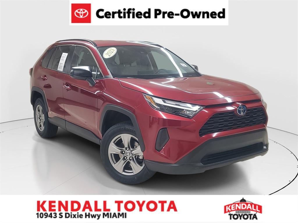 used 2023 Toyota RAV4 Hybrid car, priced at $26,991