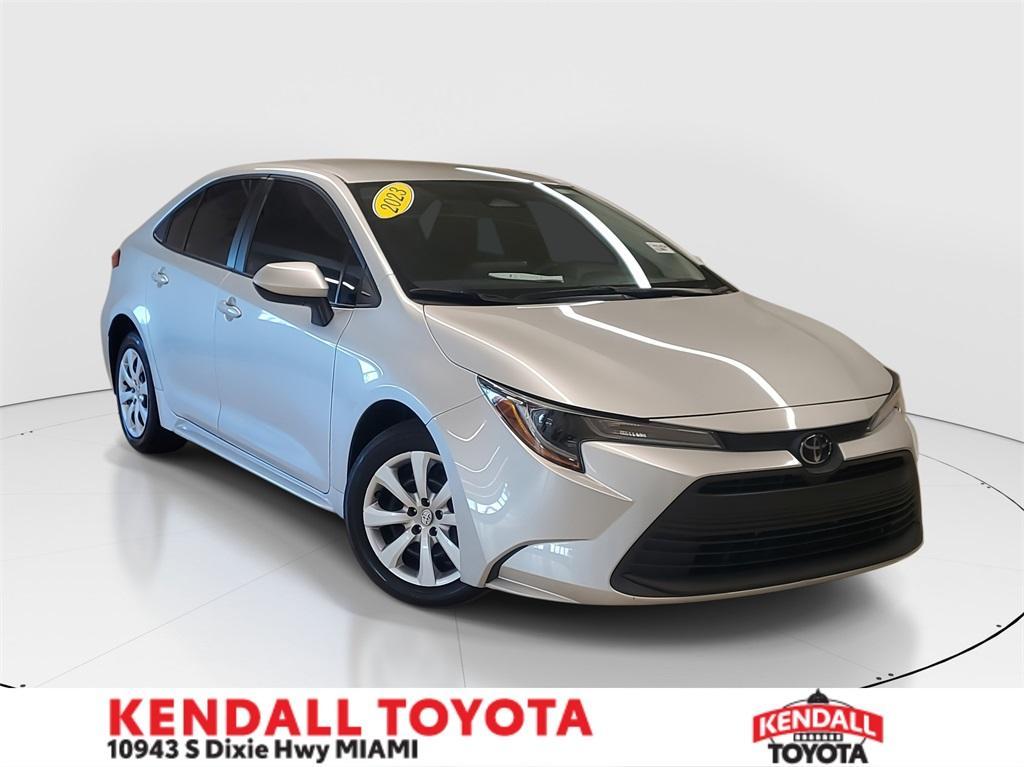 used 2023 Toyota Corolla car, priced at $18,591