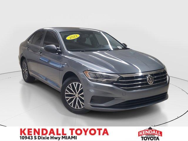 used 2021 Volkswagen Jetta car, priced at $10,694