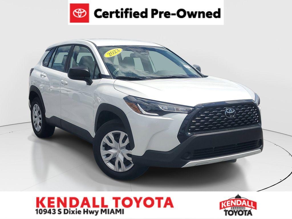 used 2023 Toyota Corolla Cross car, priced at $22,451