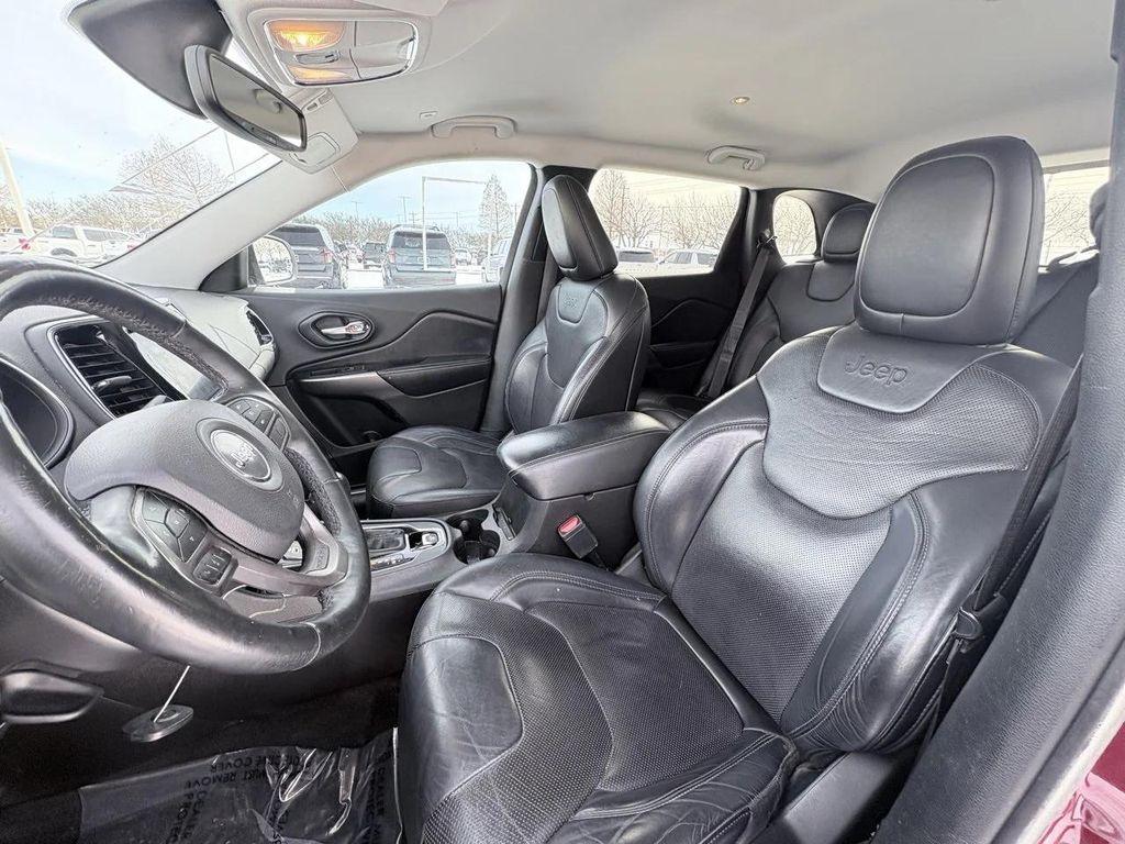 used 2019 Jeep Cherokee car, priced at $18,250