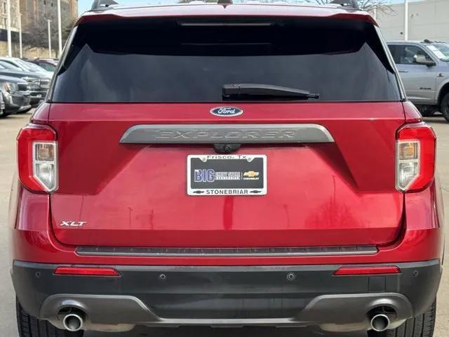 used 2021 Ford Explorer car, priced at $19,500