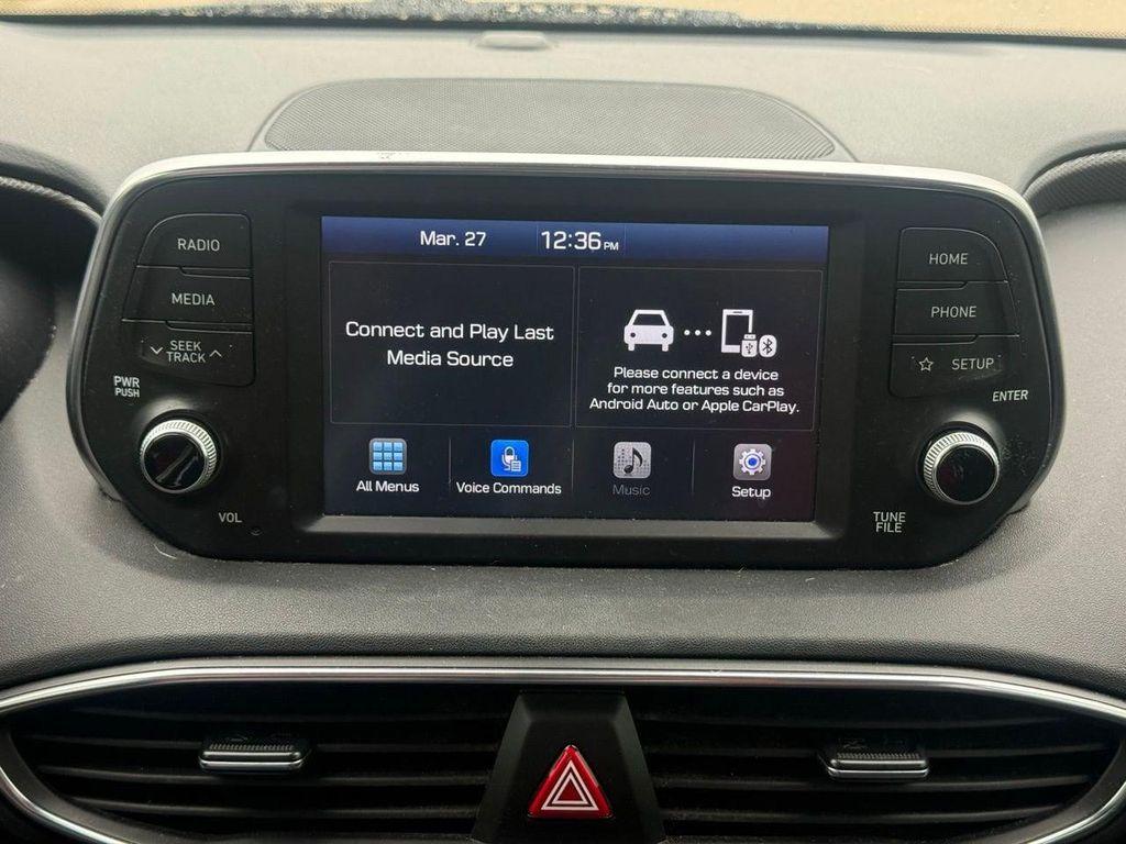 used 2019 Hyundai Santa Fe car, priced at $13,500