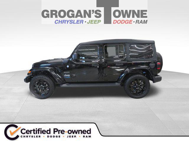 used 2022 Jeep Wrangler Unlimited 4xe car, priced at $21,987