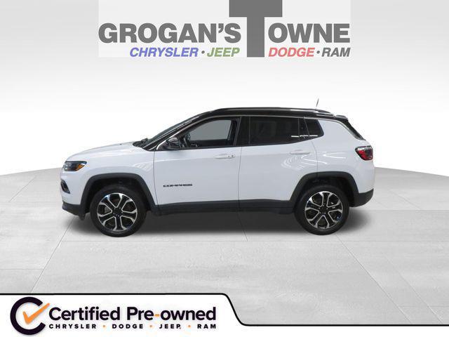 used 2022 Jeep Compass car, priced at $21,142
