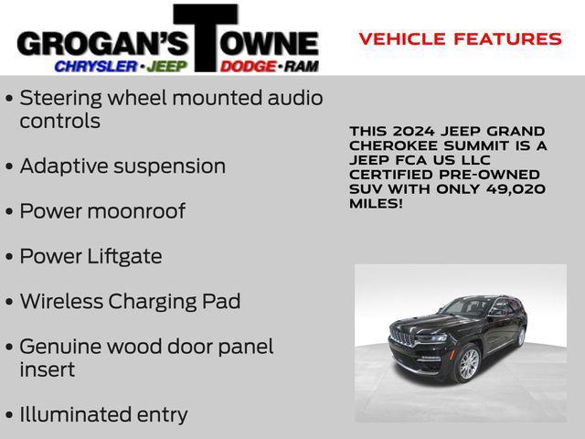 used 2024 Jeep Grand Cherokee car, priced at $38,395