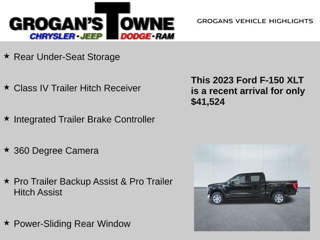 used 2023 Ford F-150 car, priced at $41,264