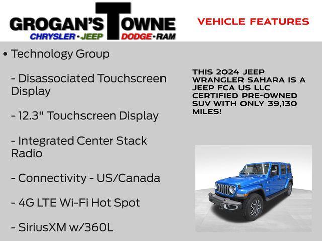 used 2024 Jeep Wrangler car, priced at $33,604