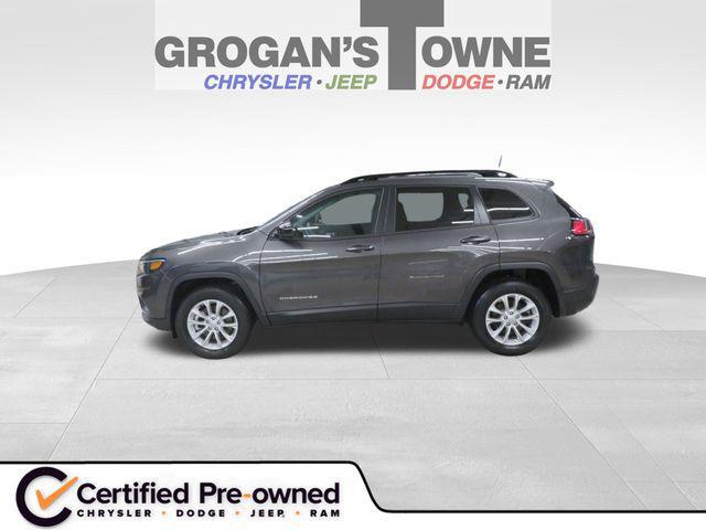 used 2022 Jeep Cherokee car, priced at $21,939