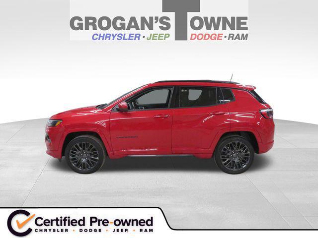used 2022 Jeep Compass car, priced at $21,959