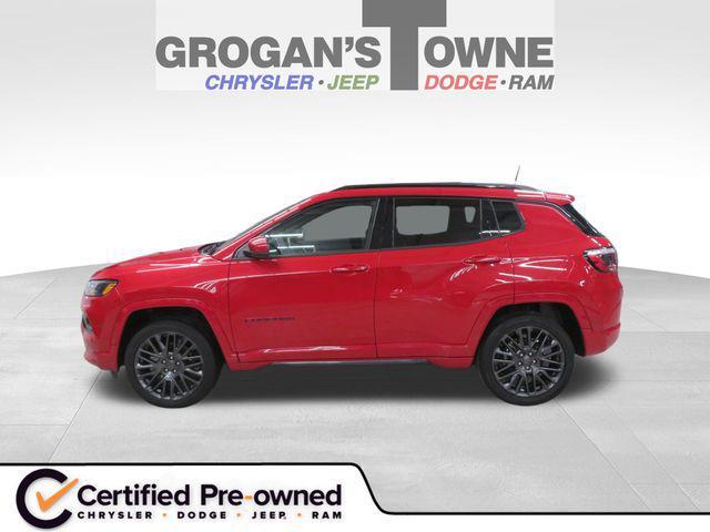 used 2022 Jeep Compass car, priced at $21,813