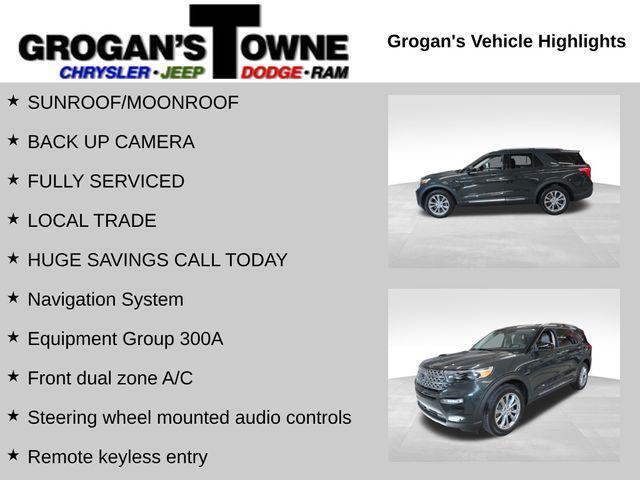 used 2022 Ford Explorer car, priced at $28,442