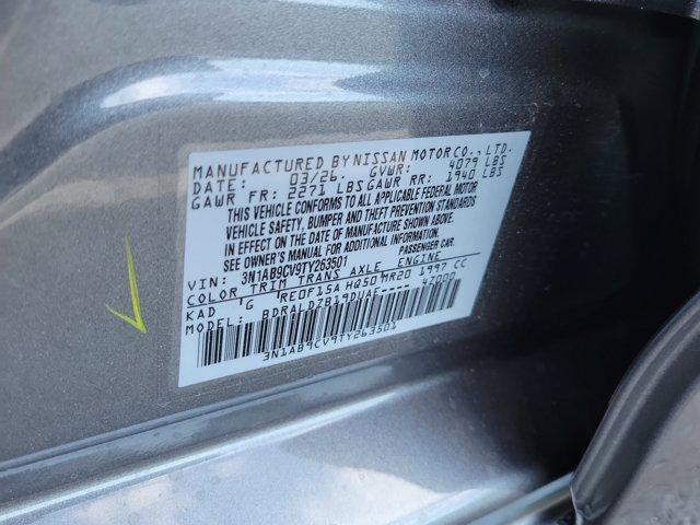 new 2026 Nissan Sentra car, priced at $26,360