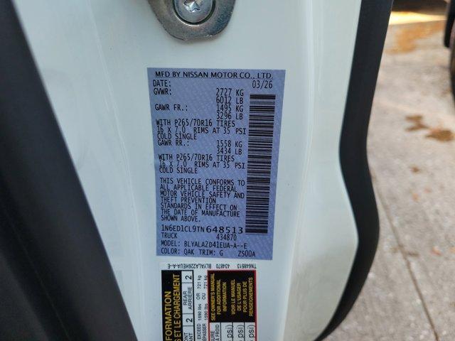 new 2026 Nissan Frontier car, priced at $33,122