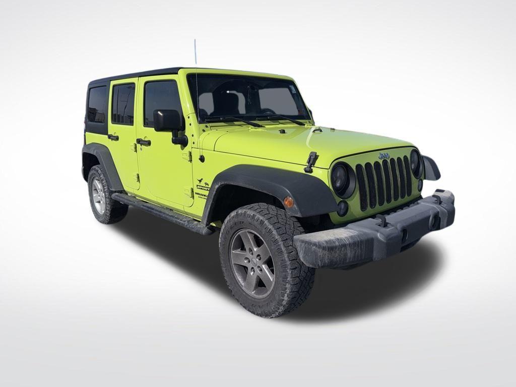 used 2016 Jeep Wrangler Unlimited car, priced at $18,225
