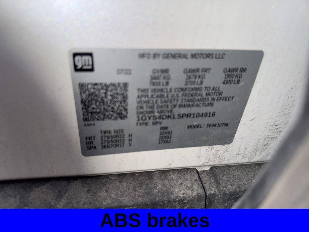 used 2023 Cadillac Escalade car, priced at $73,925