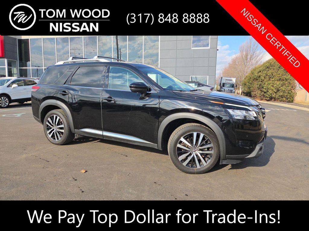 used 2023 Nissan Pathfinder car, priced at $34,527