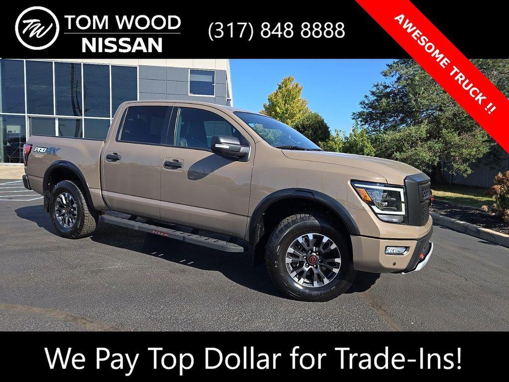 used 2024 Nissan Titan car, priced at $45,838