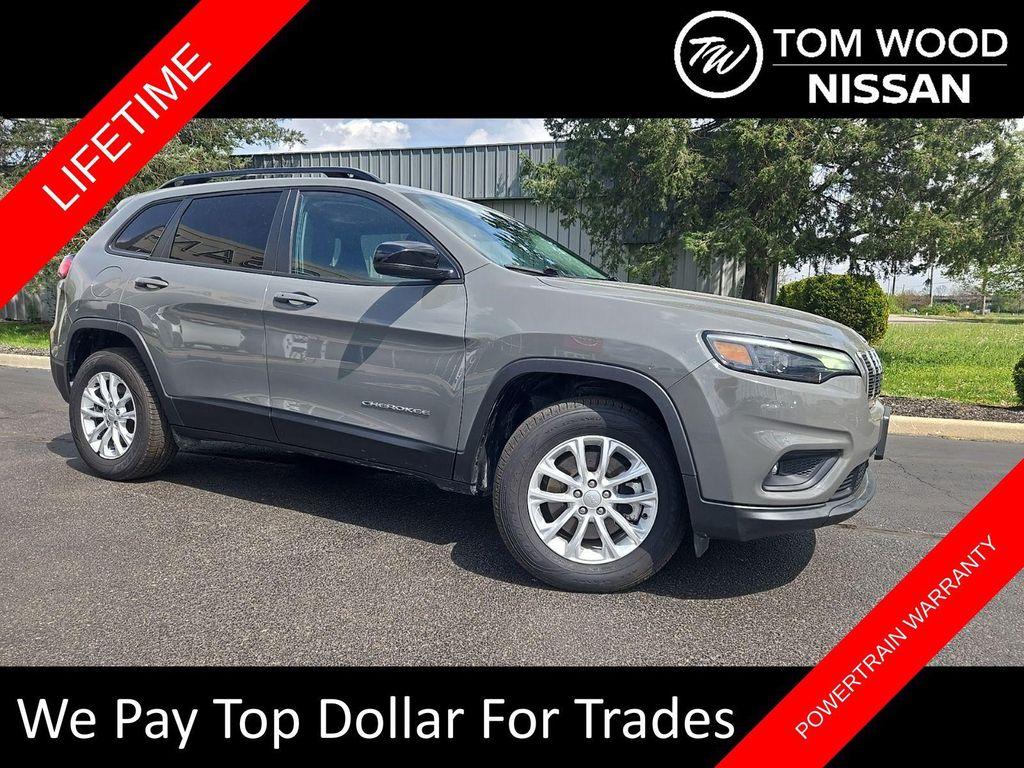 used 2022 Jeep Cherokee car, priced at $19,717