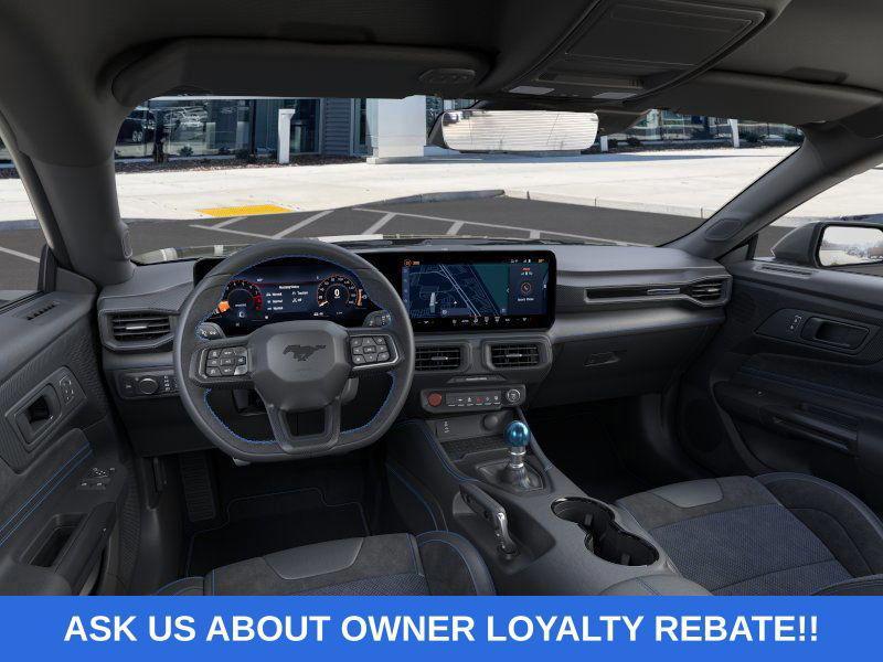 new 2025 Ford Mustang car, priced at $66,277