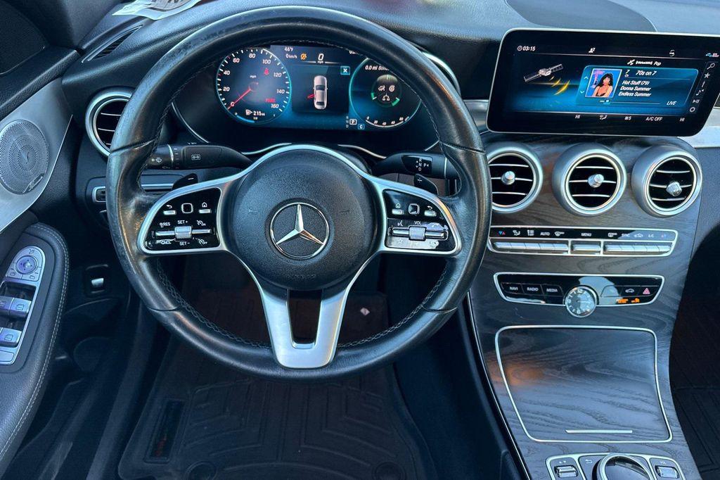 used 2021 Mercedes-Benz C-Class car, priced at $20,888
