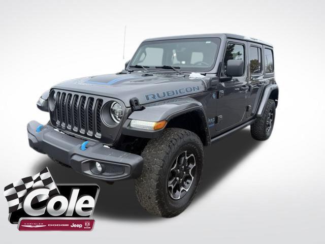 used 2022 Jeep Wrangler Unlimited 4xe car, priced at $28,500