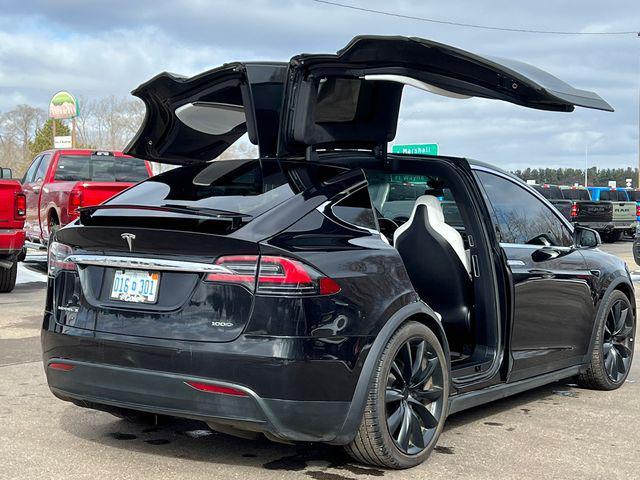 used 2018 Tesla Model X car, priced at $33,500