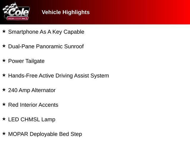 used 2025 Ram 1500 car, priced at $76,997