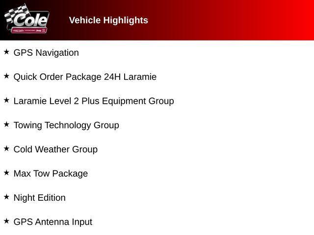 used 2025 Ram 3500 car, priced at $79,997