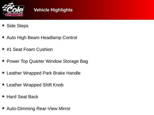 new 2025 Jeep Wrangler car, priced at $50,000