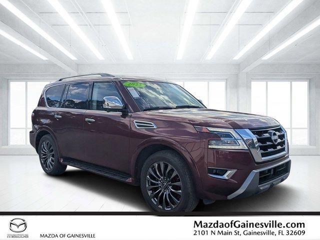 used 2023 Nissan Armada car, priced at $35,000