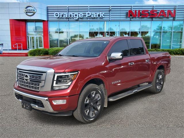 used 2023 Nissan Titan car, priced at $43,891