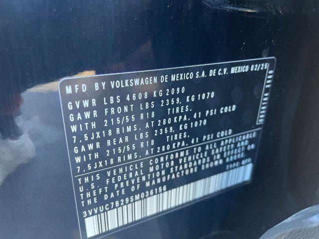 used 2025 Volkswagen Taos car, priced at $23,297