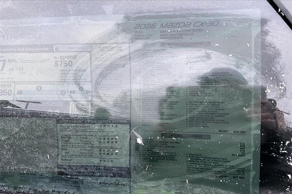 new 2026 Mazda CX-30 car, priced at $29,020