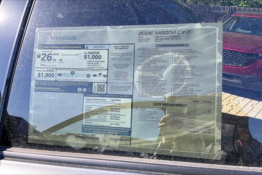 new 2026 Mazda CX-5 car, priced at $39,552
