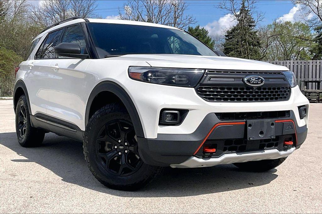 used 2022 Ford Explorer car, priced at $22,650