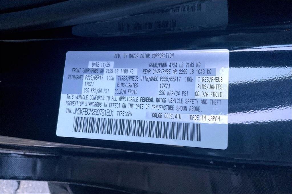 new 2025 Mazda CX-5 car, priced at $30,592