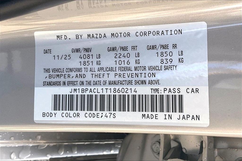 new 2026 Mazda Mazda3 car, priced at $26,248